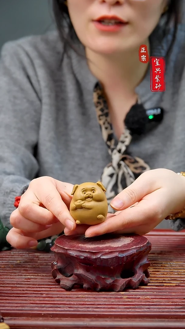 紫砂茶宠宜兴紫砂茶宠摆件