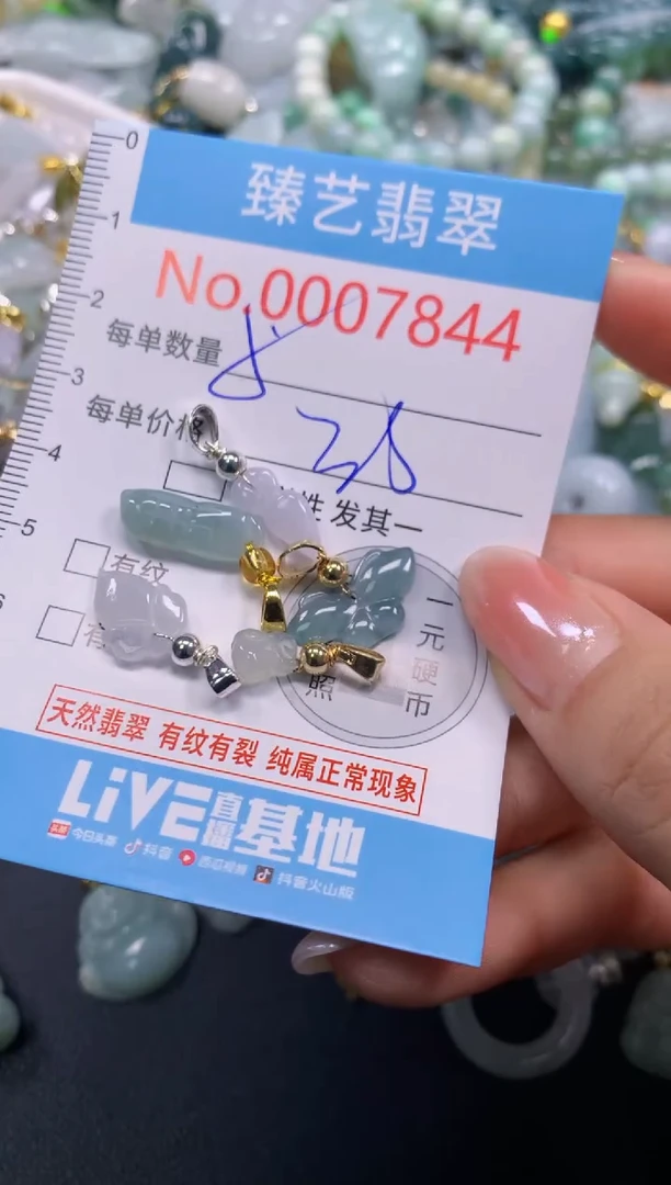 颈饰未镶嵌翡翠7844