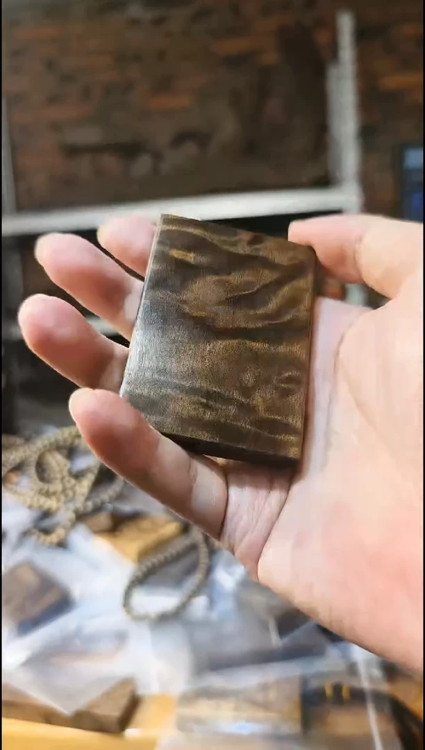 楠木（金丝楠）把件无事牌