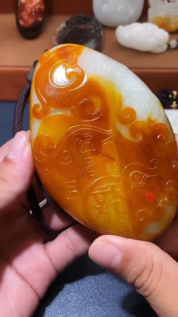 和田玉未镶嵌颈饰HX