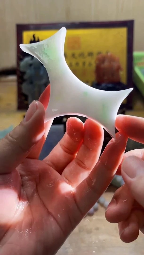 未镶嵌挂件翡翠A货常星6397