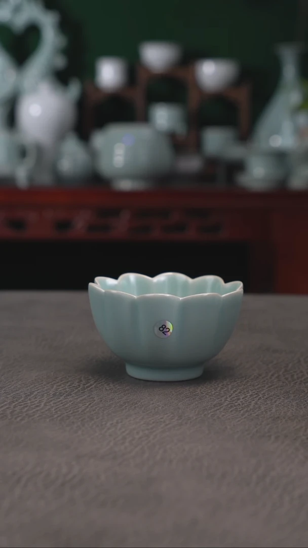 82号莲花杯天青孤品福利--y
