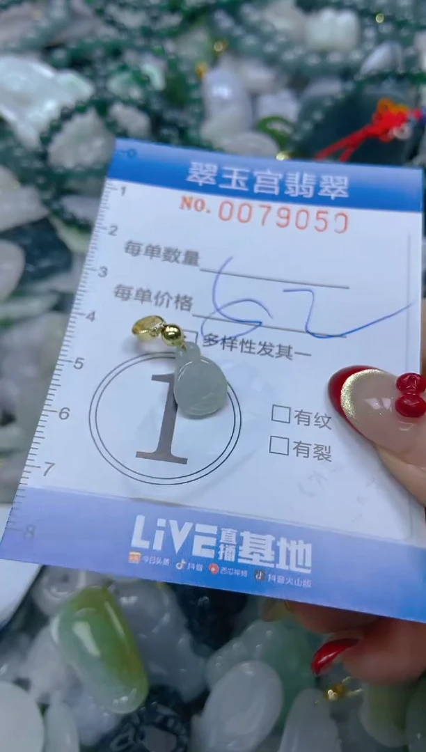 【闪购商品】翡翠颈饰未镶嵌闪购0079050