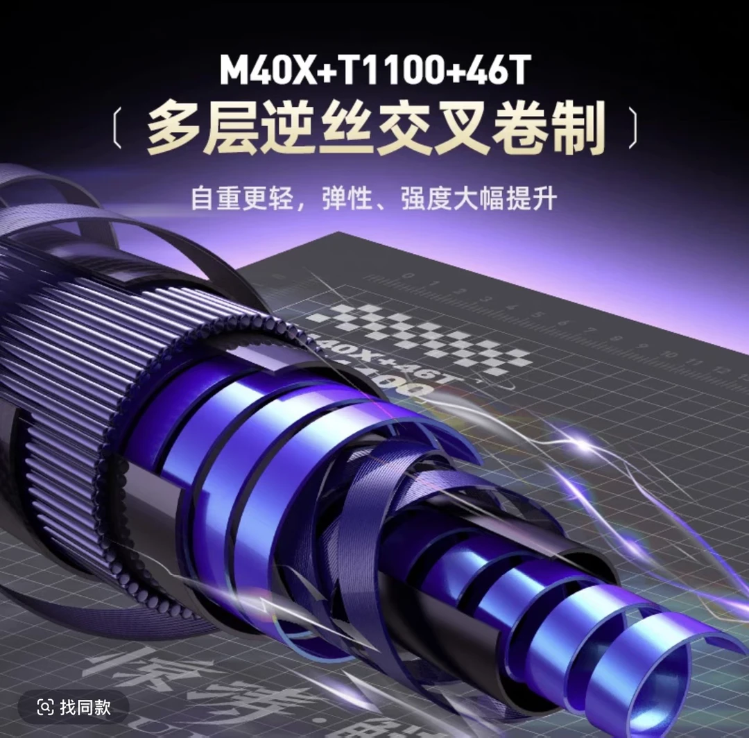 创威黑田惊涛鲢鳙竿台钓鱼竿轻量大物竿碳素钓竿手竿