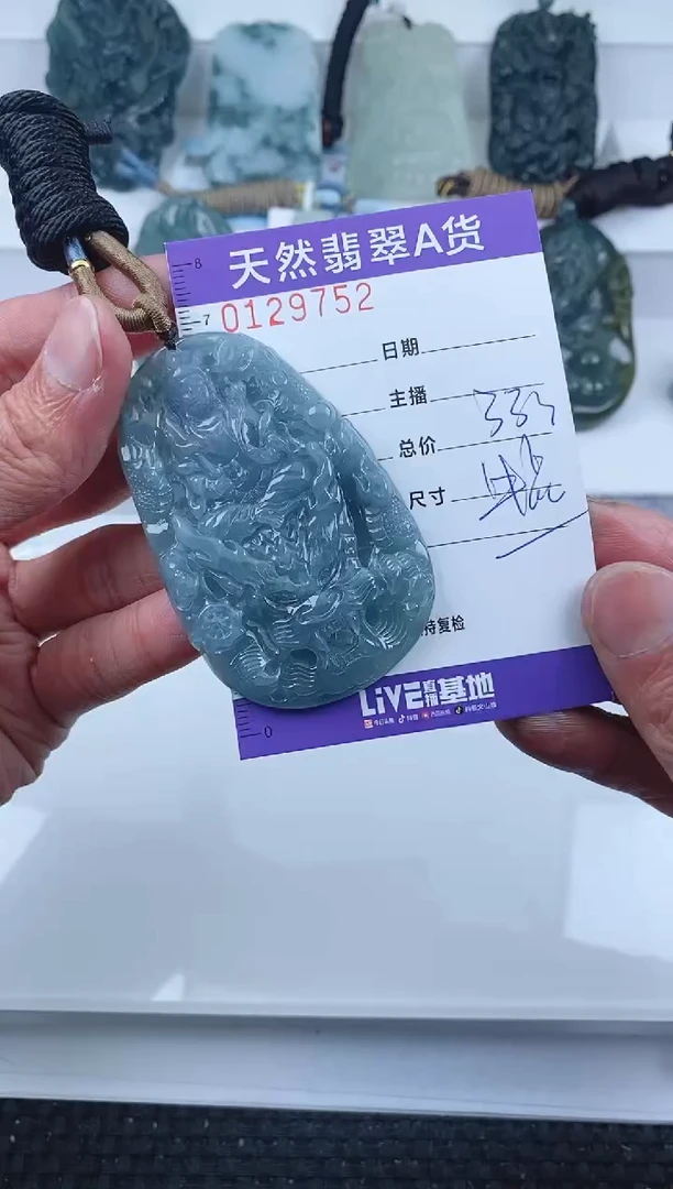 【闪购商品】翡翠颈饰未镶嵌          752