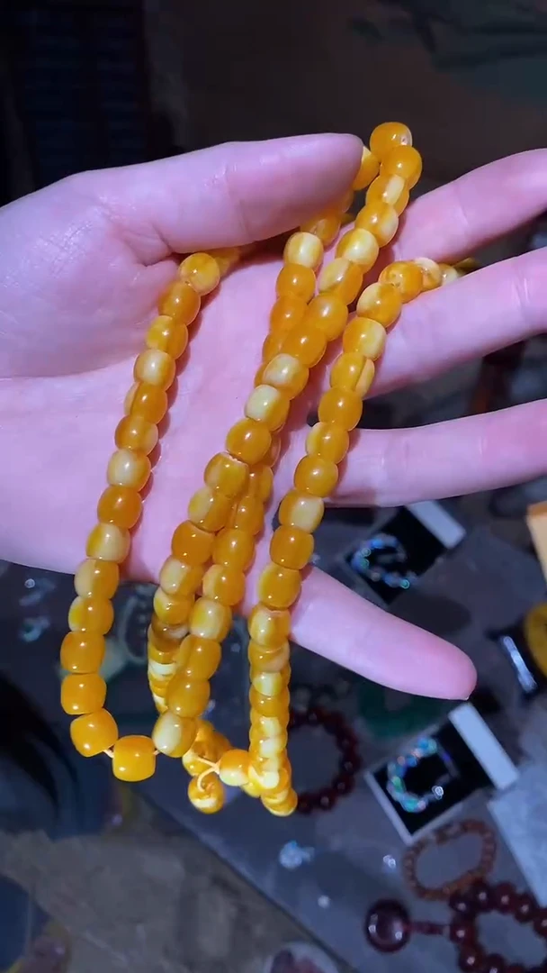 未镶嵌颈饰蜜蜡永玉阁精品专属摆件