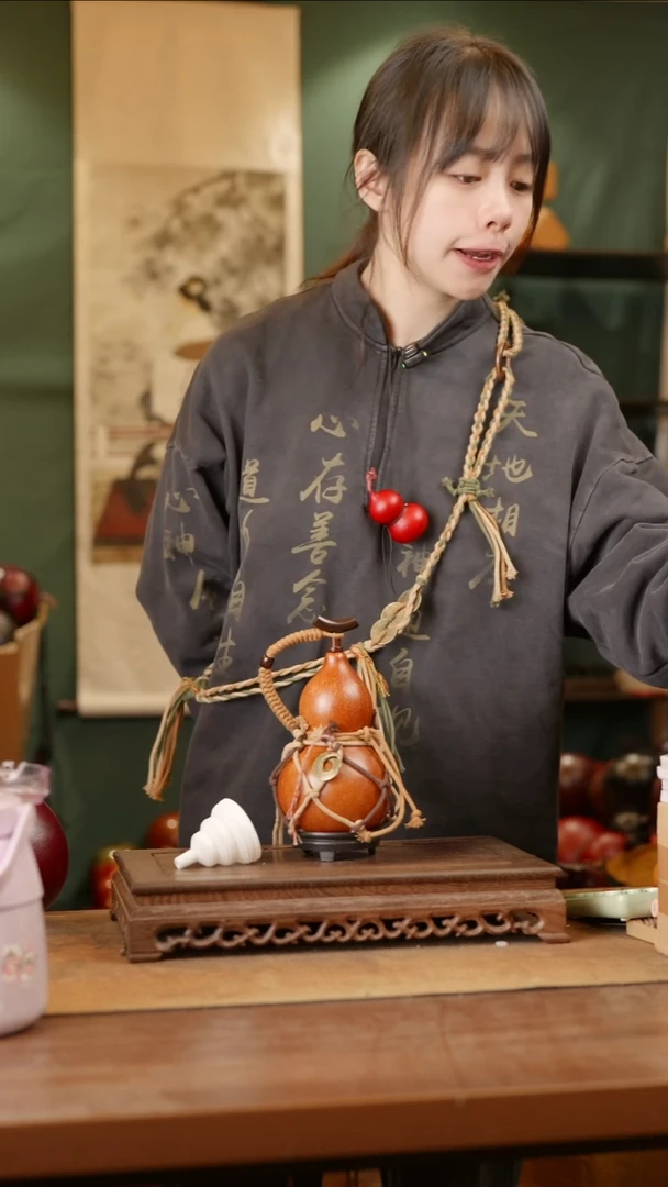 99号精品天然大漆酒葫芦一物一拍~