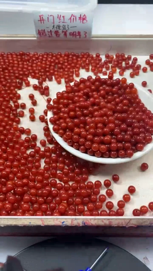 【闪购商品】南红玛瑙颈饰未镶嵌W2284满肉*南红6mm*40颗