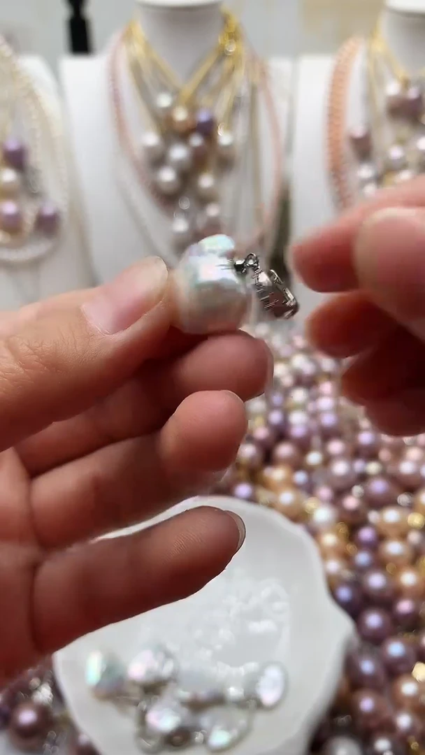 颈饰未镶嵌淡水珍珠010