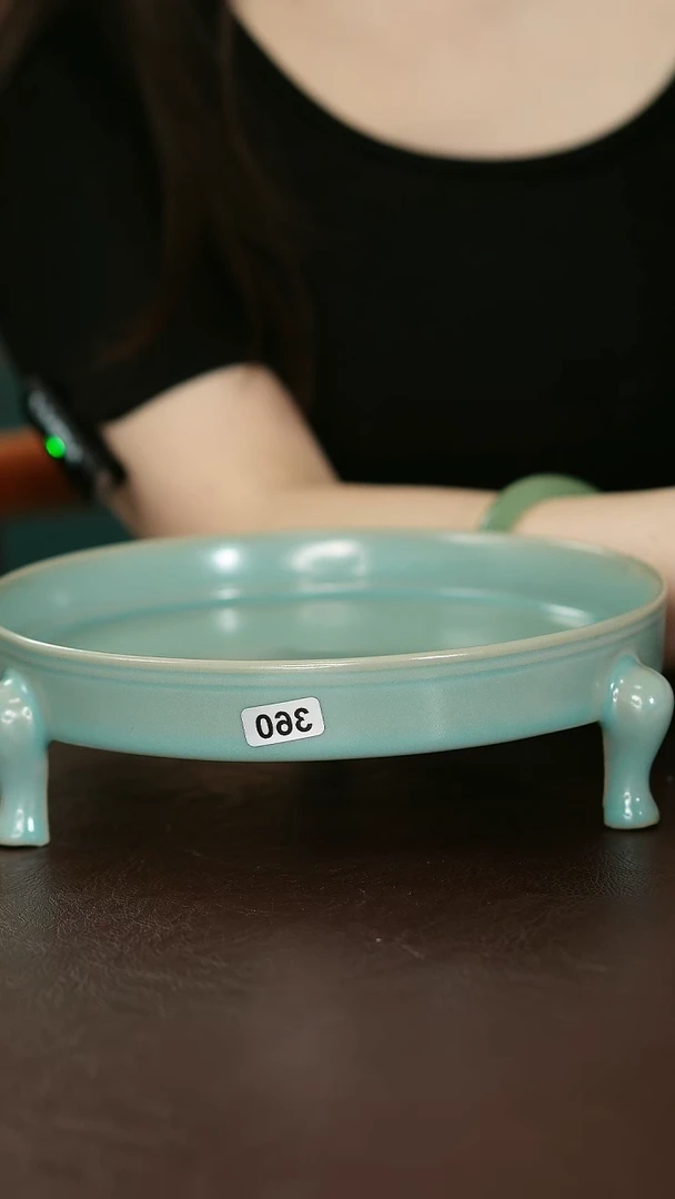 摆件深*吸360原矿汝宋汝瓷