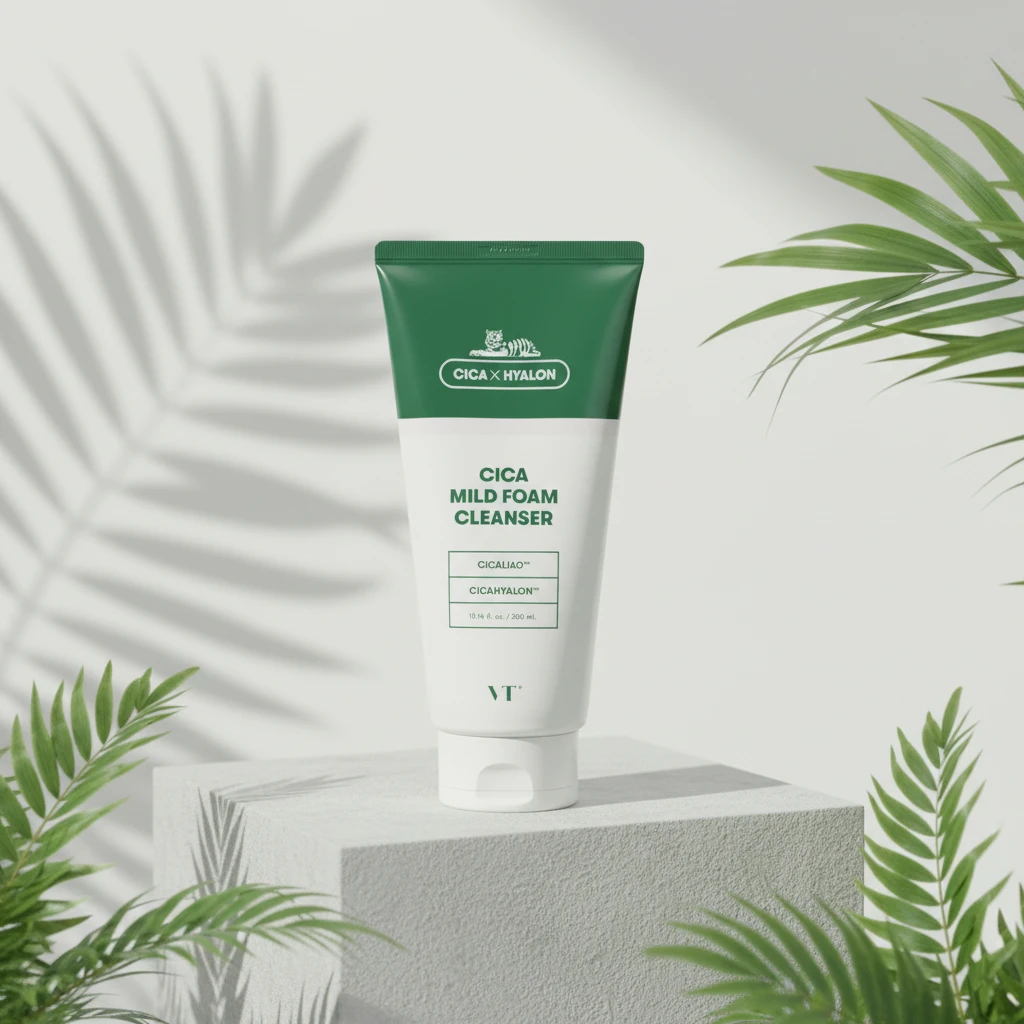 积雪草氨基酸洗面奶深层清洁温和不刺激控油保湿