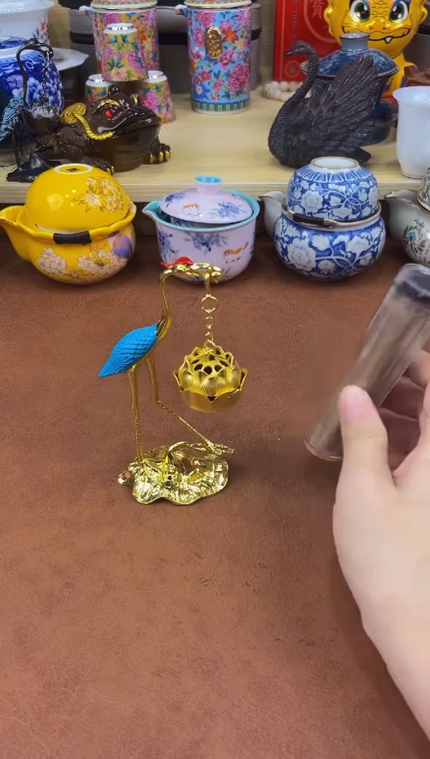 陶瓷茶具摆件旅行套组