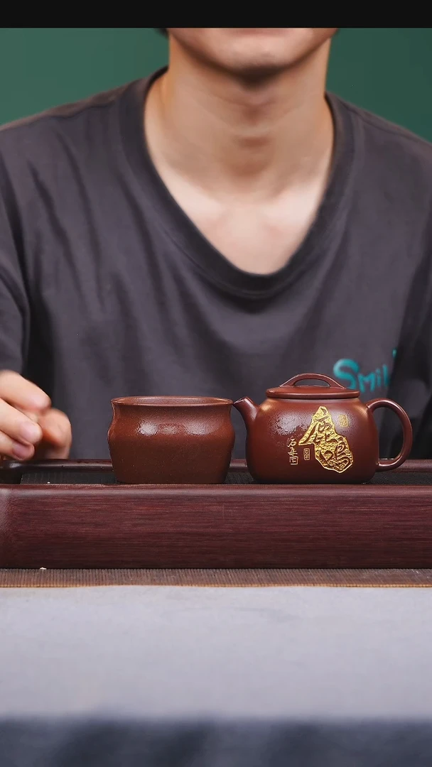 茶壶紫砂宜兴原矿紫砂作品