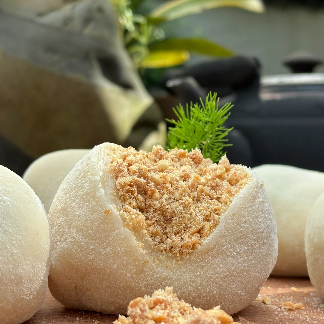 广东奶香麻糍客家糍粑上班充饥解馋追剧必备零食开盖即食糯米麻糍