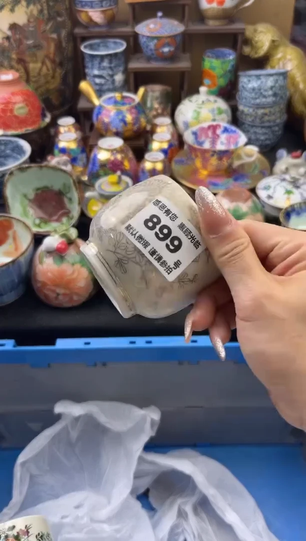 【闪购商品】瓷片899号六六瓷工艺品瓷器