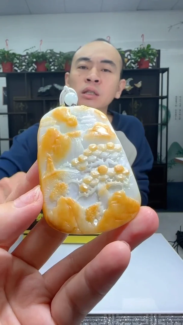 【闪购商品】翡翠颈饰未镶嵌天然翡翠A货吊坠