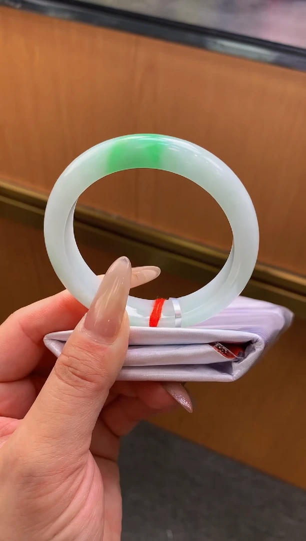 未镶嵌手镯翡翠-F21-正圈51.8