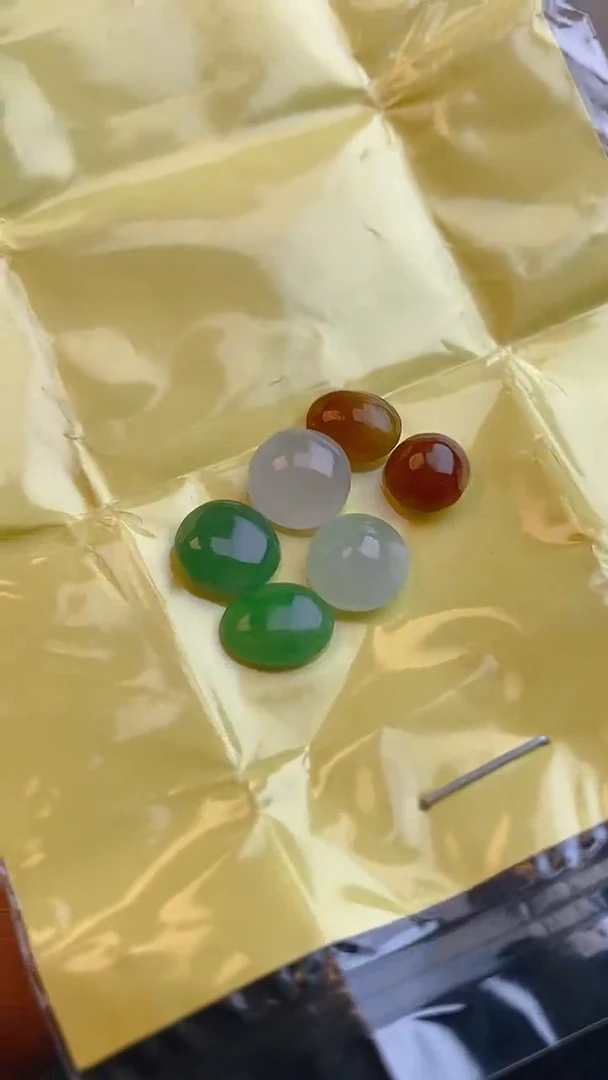 【闪购商品】翡翠耳饰未镶嵌天然A货翡翠119