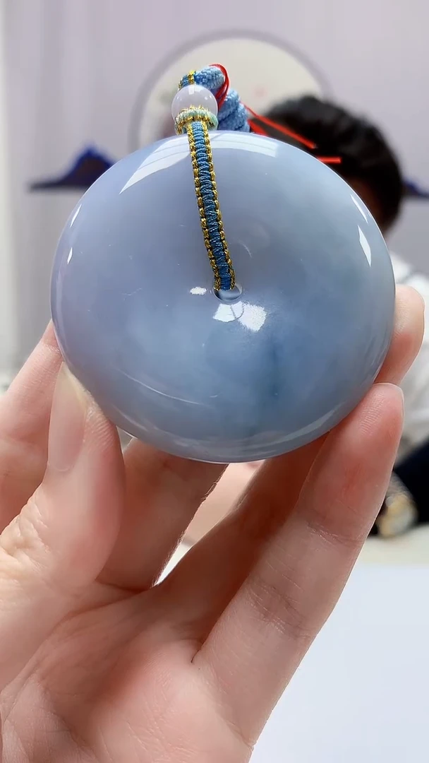 定制翡翠未镶嵌5060zm-毛货挂件扣子174