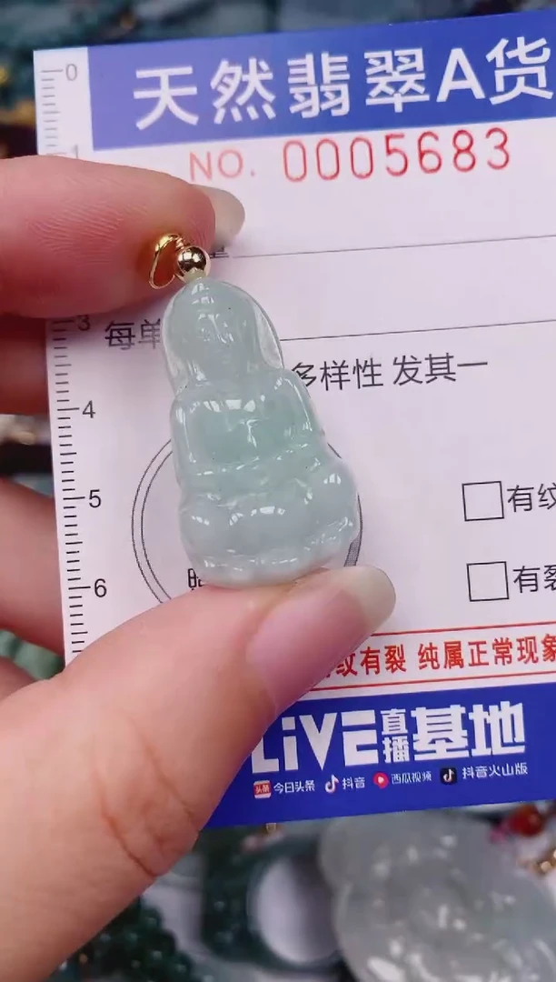 颈饰未镶嵌翡翠00005683