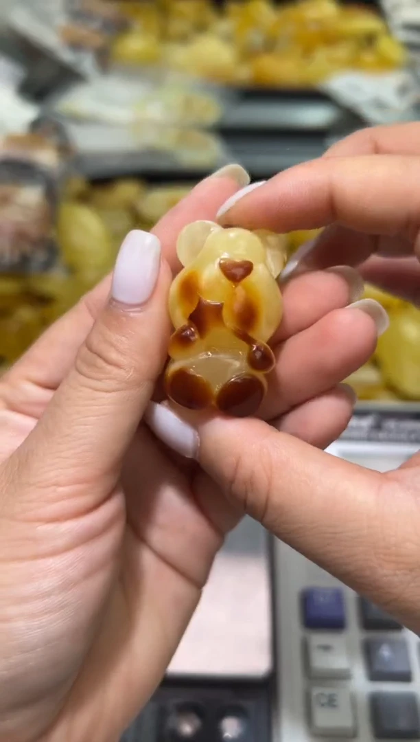 裸石琥珀未镶嵌琥珀蜜蜡吊坠