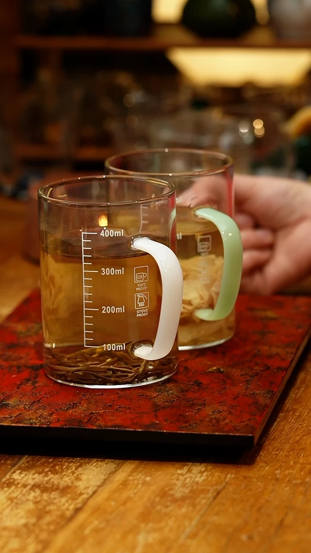 【闪购商品】璃享/松风杯/刻度浅玉+松风杯刻度白玉色