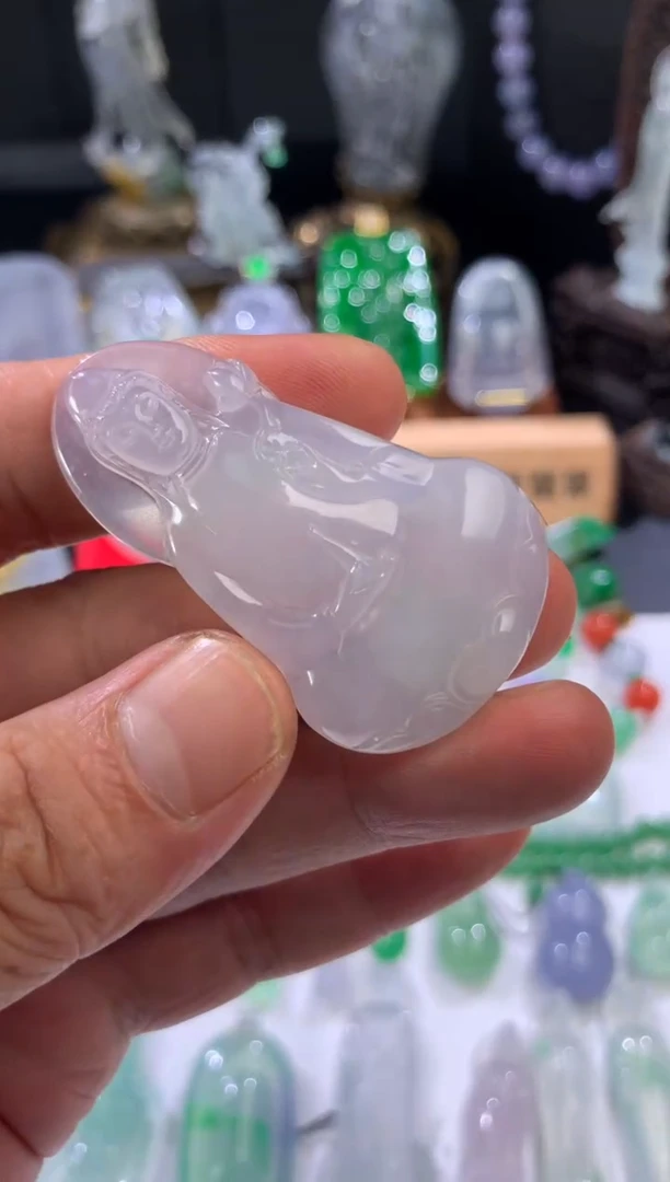 吊坠(不含链)未镶嵌翡翠天然翡翠挂件