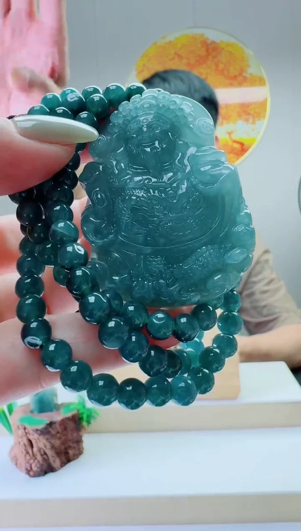 翡翠未镶嵌颈饰多样性随机发其一