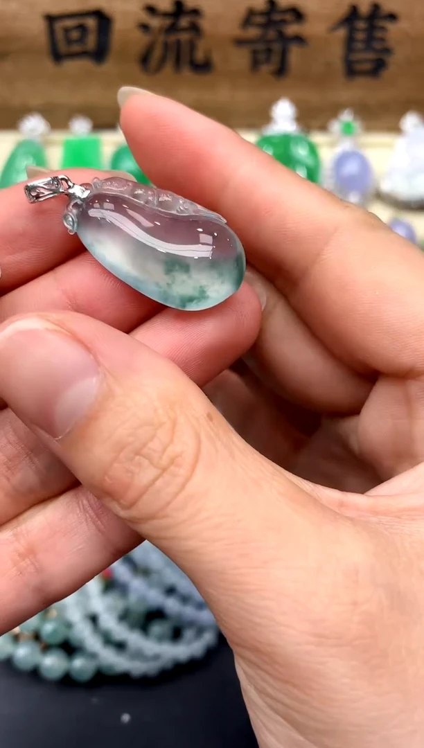 【闪购商品】翡翠颈饰18K金镶嵌280-中国好珍宝