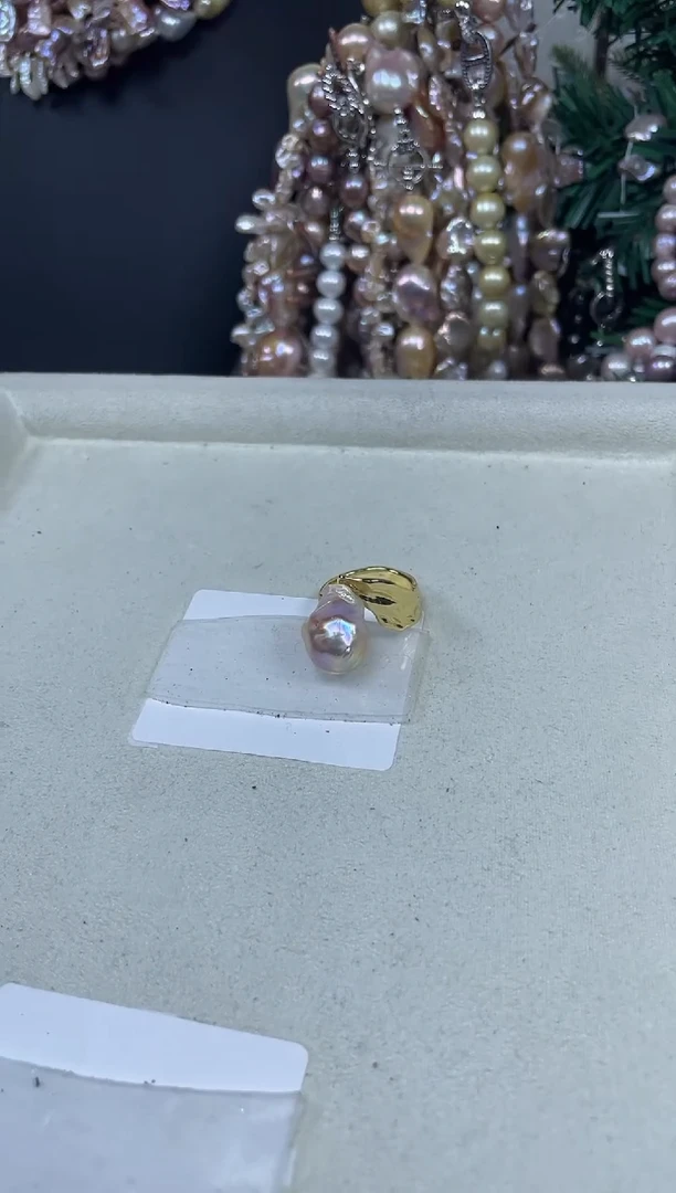 【闪购商品】淡水珍珠戒指未镶嵌【纯恬珍珠】