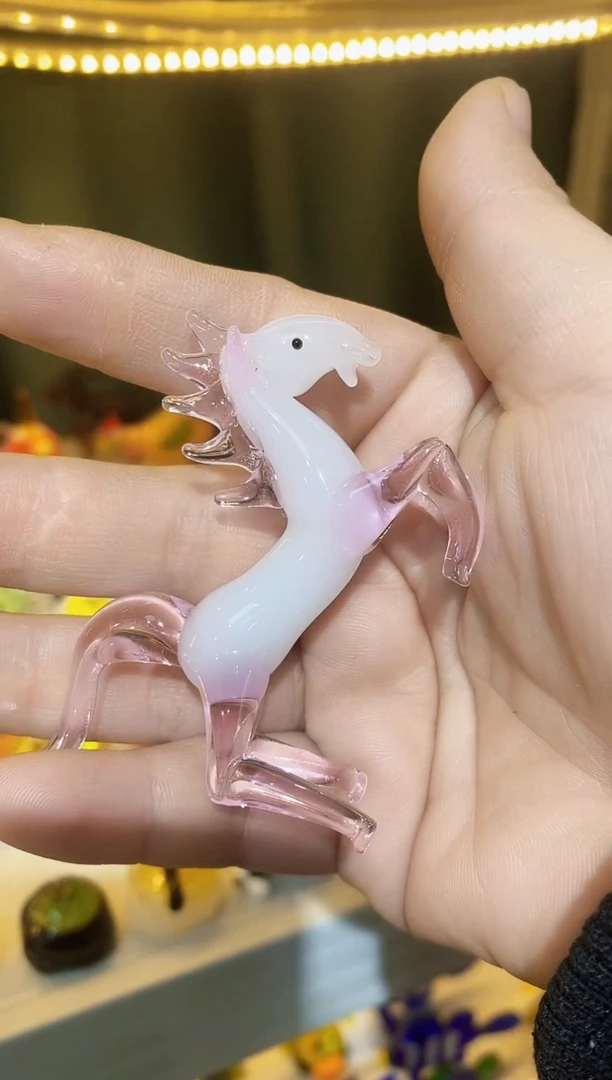 琉璃手工艺品飞马