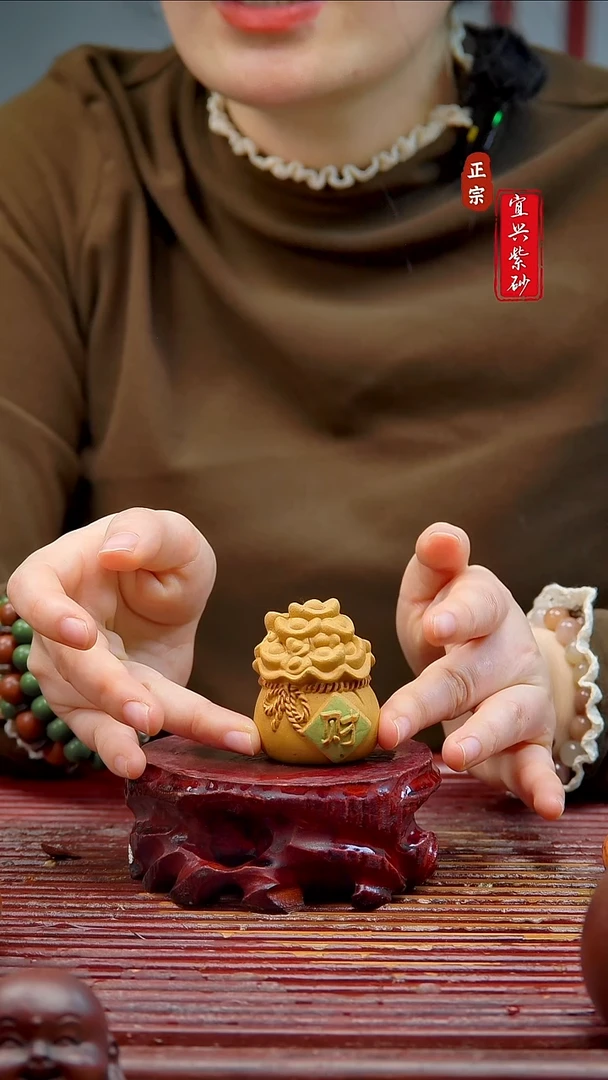 紫砂茶宠宜兴紫砂茶宠摆件