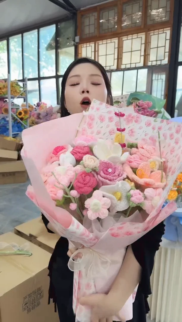 非遗手工定制花束，孤品清仓！！