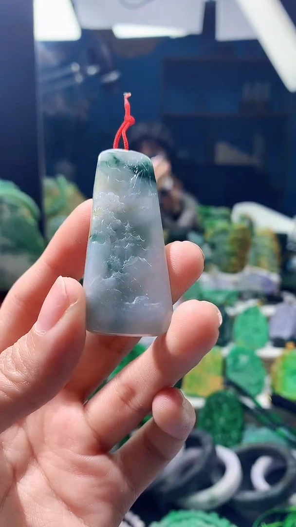 颈饰未镶嵌翡翠天然缅甸翡翠a货