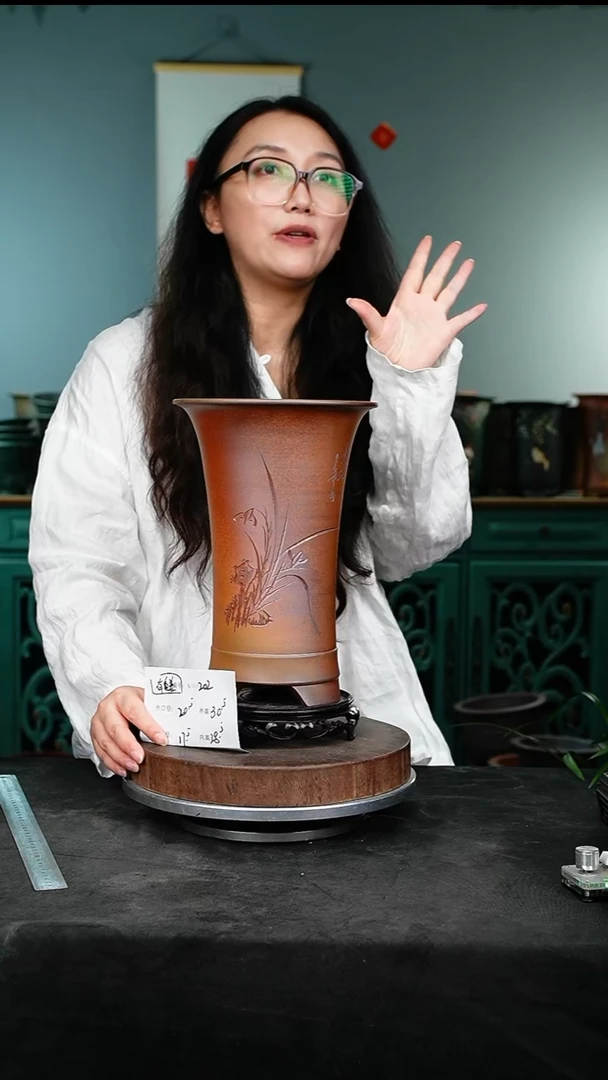 紫砂花盆202+s颜色不挑