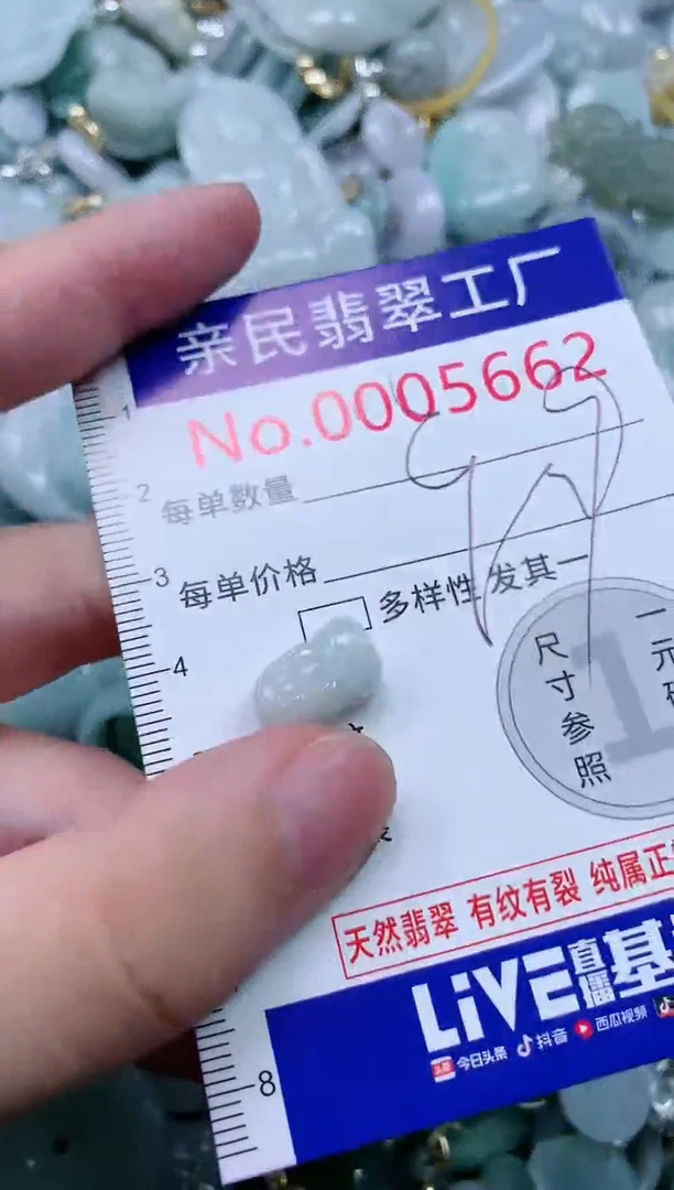 翡翠未镶嵌吊坠(不含链)5662
