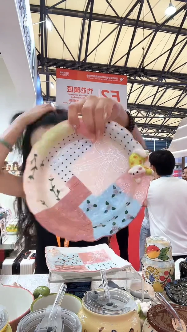 瓷【初屿】手工手绘餐具