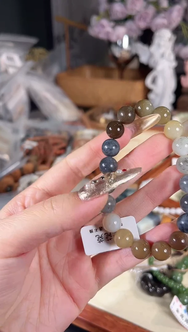 未镶嵌手链和田玉多样性发其一孤品默认微瑕