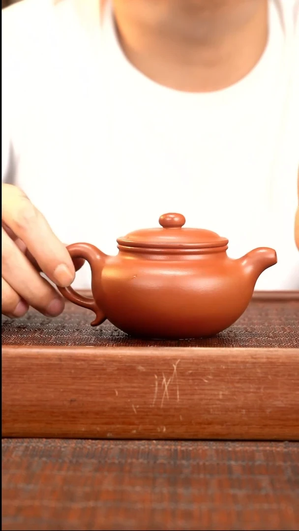 茶壶紫砂WWW  朱泥  仿古