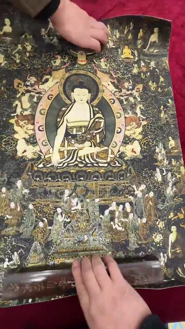 卷轴画唐卡16001