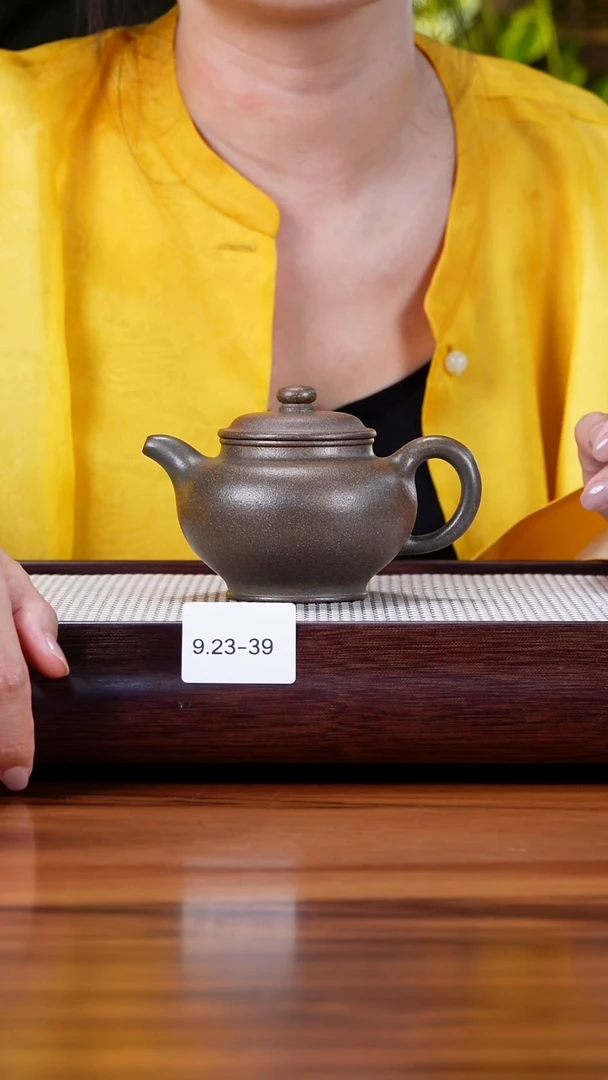 茶壶紫砂9.23-39黄金段 还原烧 掇只220
