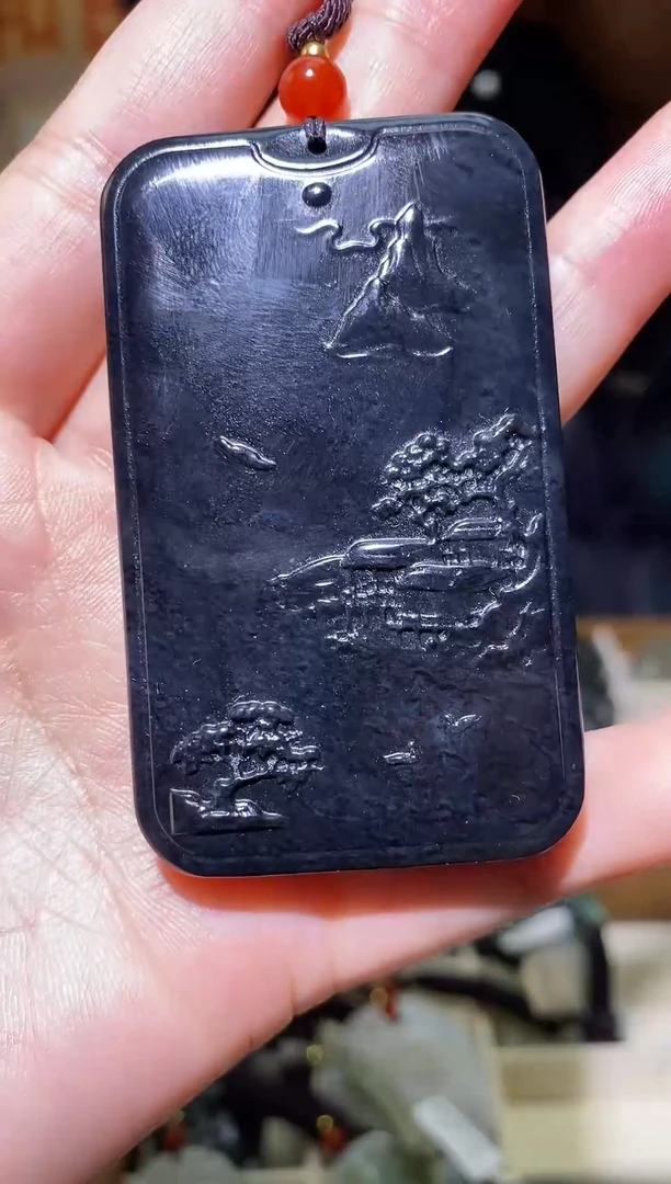 颈饰未镶嵌和田玉1