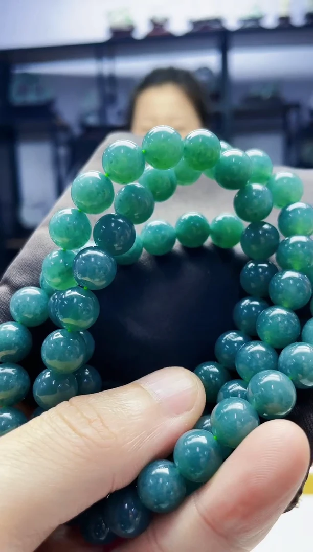 定制翡翠未镶嵌毛货07140080多样性发其一