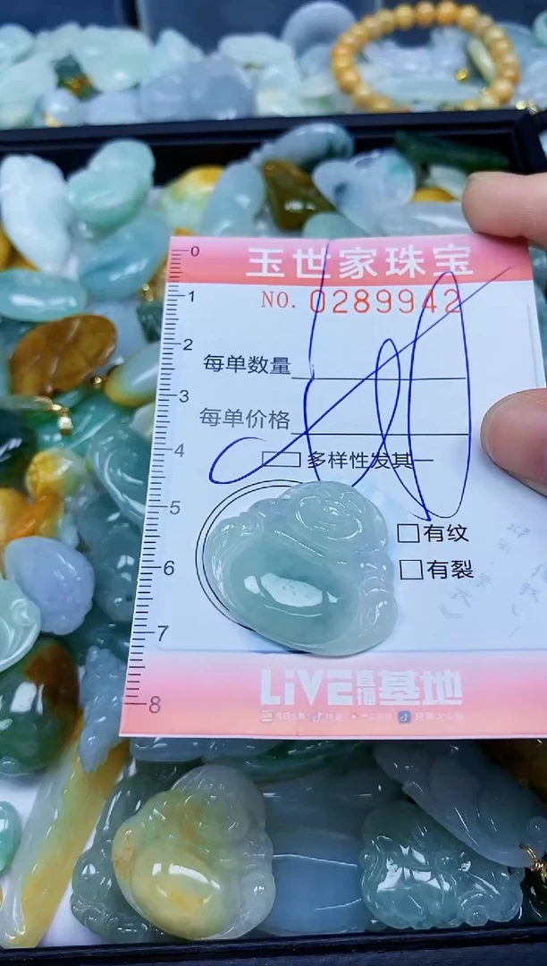 翡翠未镶嵌颈饰闪购0289942多样性发其一