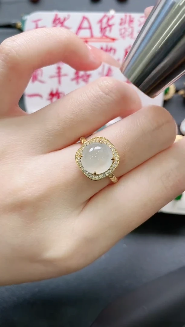 【闪购商品】翡翠戒指银S925镶嵌11111111