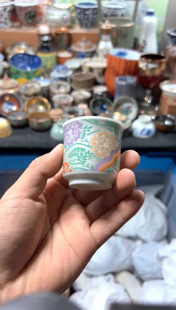 瓷片?****?夏目海外回流瓷器中古品。