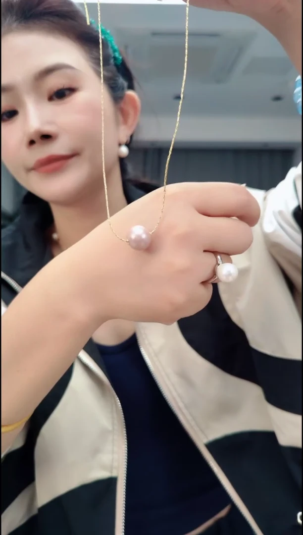 颈饰合金淡水珍珠2745曼塔路路通