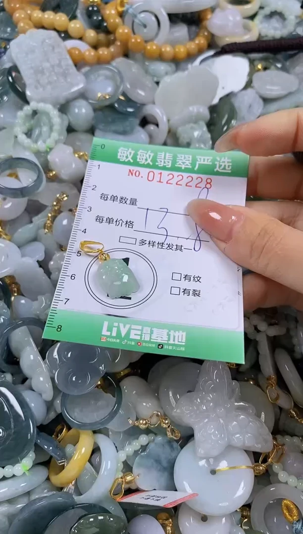 【闪购商品】翡翠颈饰未镶嵌闪购0122228