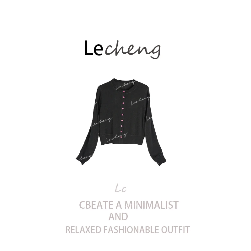 Lecheng柔云针织"100%绵羊毛 " 超细美丽诺精纺羊毛 针织打底上衣
