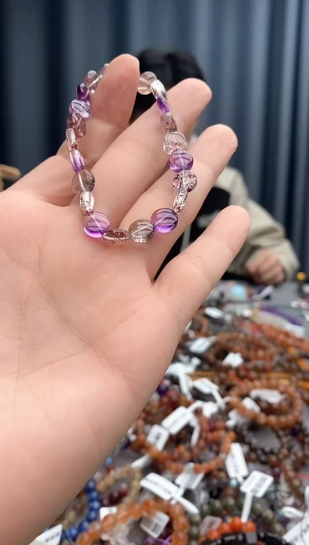 水晶手链未镶嵌蛋面